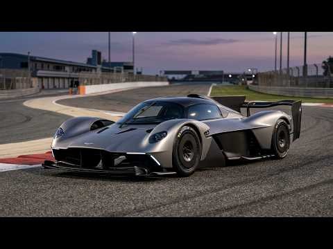 Aston Martin Valkyrie AMR Pro in Satin Titanium Silver | Cinematic Hypercar Showcase