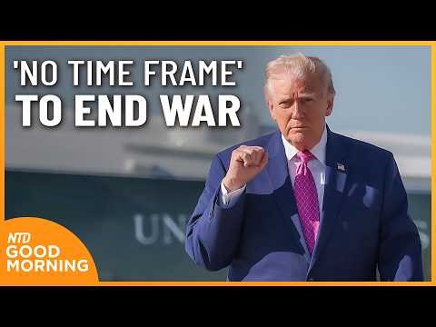 Trump: No Rush to Make Deal; Senate Approves GOP Budget Resolution | NTD Good Morning (April 23)