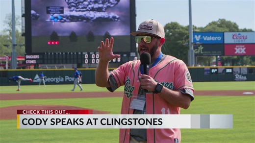 Meteorologist Cody Nickel Teaches Storm Safety to Thousands at Clingstones Game