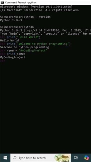 Python Basics: Variable & Math Operations | Learn Python Programming #coding #pythonbasics