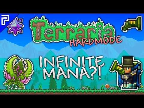 You can basically have INFINITE MANA in Terraria 1.4.5.8 now!