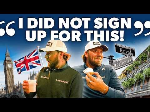 Two English PGA TOUR Rookies Experience New Orleans for the FIRST time | Dan Does