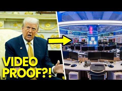 Trump RUNS FROM Press Conference After Video PROVES He Lied Yesterday