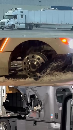 Situation Report from the front lines of the highway. ⚔️🚛 We have three casualties today. The Scalping: A white Volvo meets a low bridge and loses its roof. The Blowout: A steer tire decides to leave the chat, disappearing completely into the rim. The Insider Attack: A forklift driver decides to drag race inside the trailer and punches right through the front wall into the sleeper! The Million Dollar Question: In which of these three scenarios is the truck driver actually not responsible? Drop 