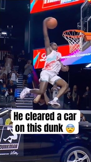 JOEL HENRY REALLY DUNKED OVER A CAR 😳