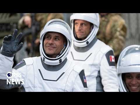 WATCH: Four astronauts return to Earth after 8 months aboard International Space Station