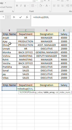 The VLOOKUP Hack You Didn't Know You Needed! ⚡️ #excel #spreadsheetmagic #exceltips @01_mj