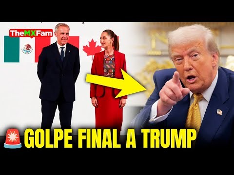 Trump pierde CONTROL: México y Canadá crean ALIANZA histórica