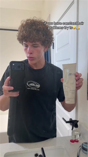 this based curl cream has taken my hair to the next level #basedbodyworks #hairproduct #hairtips #straighthair