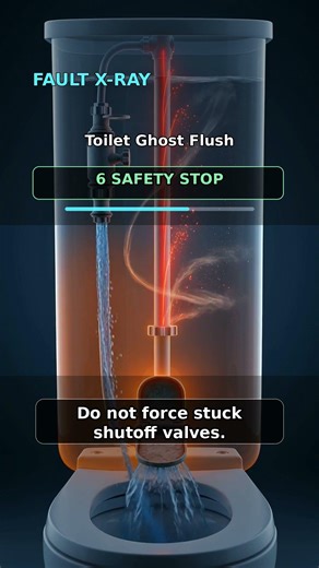 Toilet Ghost Flush? The Flapper Is Whispering
