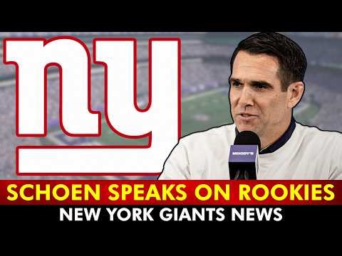 Joe Schoen REVEALS Plans For Every Rookie From The 2026 NFL Draft | New York Giants News