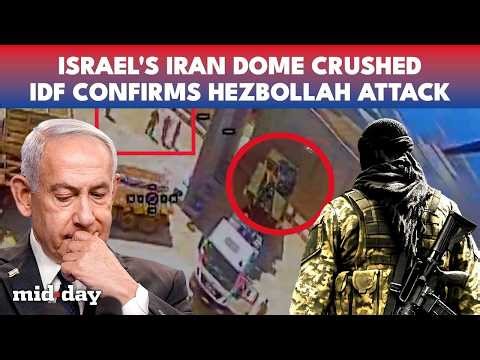 Hezbollah’s FPV Drones SHATTER ON CAM Israeli Iron Dome Battery Near Lebanon Border