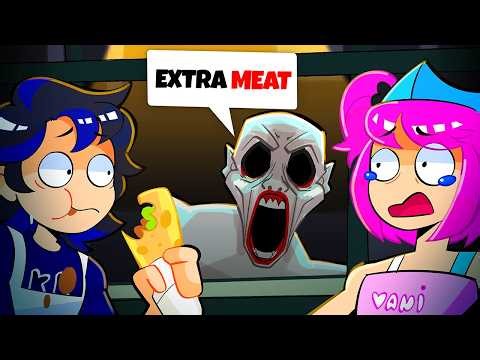 We SURVIVED ROBLOX Scary Shawarma Kiosk: the ANOMALY
