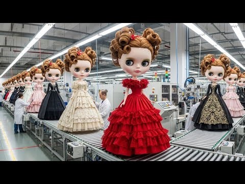 Inside China’s Premium Blythe Doll Factory: From Plastic Pellets to High-End Eye Doll (Full Process)