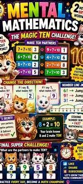Mental Maths || | Kitten meowing to attract cats#maths #mathstricks #mathematics #mathematicsproblem