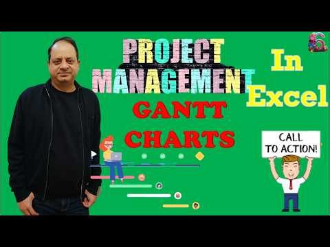 Episode 6- Project Management in Excel- Gantt chart (Months & Weeks) #projectmanagement #excel