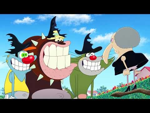 Oggy and the Cockroaches - The Witch’s Curse! | BEST CARTOON COLLECTION | New Episodes in HD