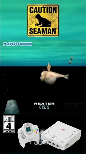 Seaman Dreamcast Was The Weirdest Game Ever 🐟🧠 #Seaman #Dreamcast #RetroGaming #Sega #Gaming