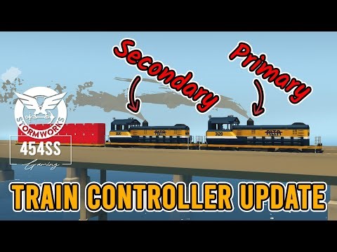 Fixing the Multi-Unit Control on My Stormworks Locomotives