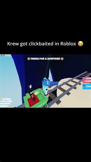 This Roblox game lied to Krew... 😭 #itsfunneh #krew #roblox