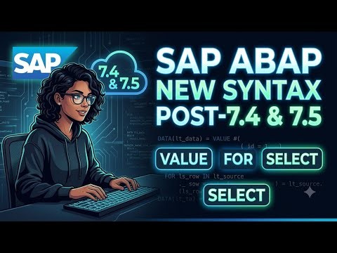 ABAP New syntax . Inline Declaration in SAP ABAP.How to write ABAP with new syntax. ABAP ,RAP ,CDS.