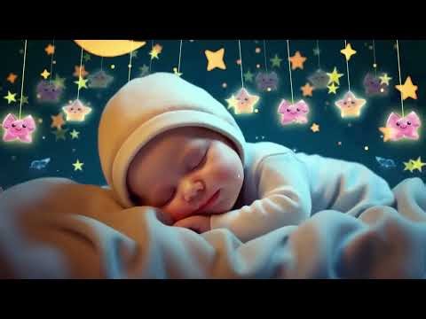 Baby Sleep Music 🌙 Mozart Brahms Lullaby 🎼 Sleep Instantly & Wake Up Refreshed with Peaceful Dreams