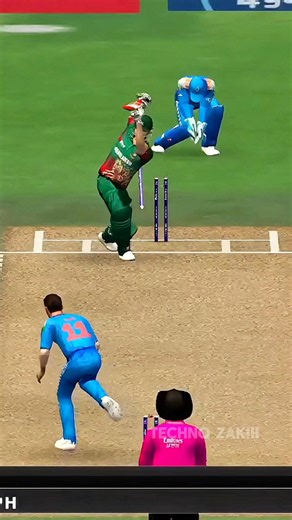 Mohammad Shami Yorker 🔥 | EA Sports Cricket 07 | #cricket #shorts #viral