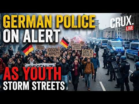 LIVE: Heavy Armor Deployed! Germany Braces For Massive Gen Z Uprising Over Conscription & Costs