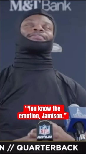 Lamar on his emotions after his season ended