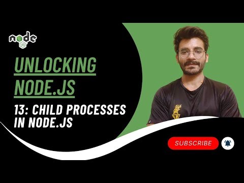 Child Processes in Node.js (exec, spawn & fork) | Unlocking Node.js #13