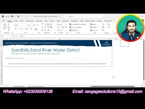 New Perspectives Excel 365/2021 | Module 3: End of Module Project 2 | #Module3EndofModuleProject2