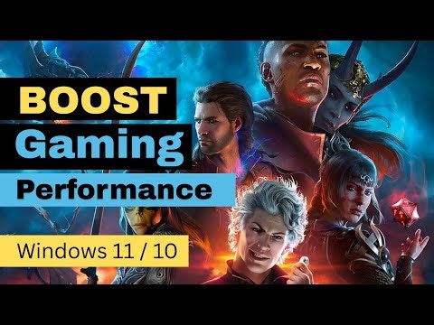 Boost Gaming Performance on Windows 10 & 11 | No Software | FPS & Lag Fix (2026)