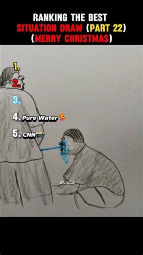 Ranking The Best Situation Draw 😜 (Part 22) MERRY CHRISTMAS 🎄