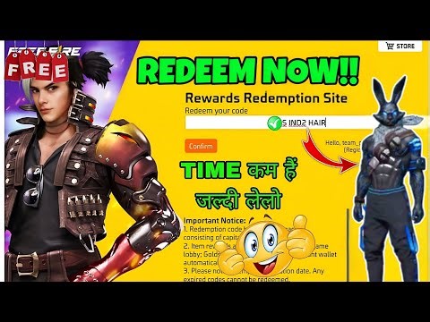 FREE FIRE REDEEM CODE TODAY 1 MAY REDEEM CODE FREE FIRE | FF REDEEM CODE TODAY 1 MAY
