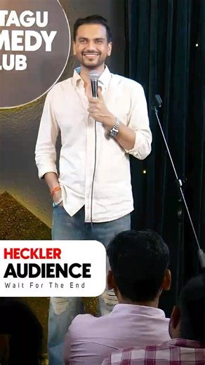 Heckler Audience | Vikas Kush Sharma | Standup Comedy Crowd Work #standupcomedy