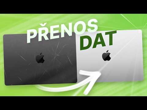 Přenos dat ze starého Macu do nového krok za krokem (Alisczech vol. 1296)