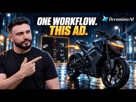 Create an AI Video Ad from One Workflow | Dreamina AI Tutorial