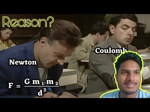 How is Newton's Gravitational Law and Coulomb's Law related? #science #physics #viral #fun #iitjee