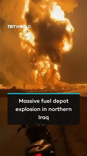 Massive explosion rocks fuel depot in northern Iraq