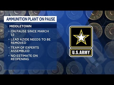 Iowa Army ammunition plant pauses operations over dangerous explosive compound