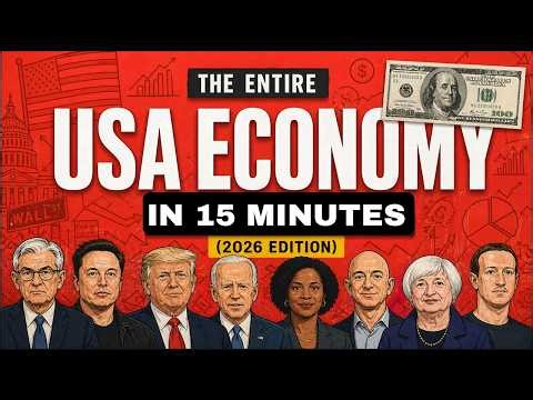 The Entire USA Economy in 15 Minutes (2026 Edition)
