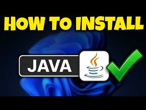 How To Install Java on Windows (PC & Laptop)