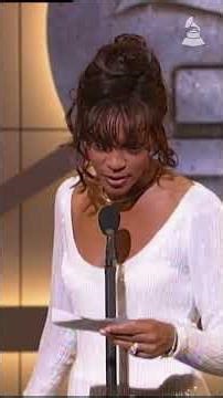 Whitney Houston wins big the 1994 GRAMMYs 🏆 “I Will Always Love You” #grammyawards