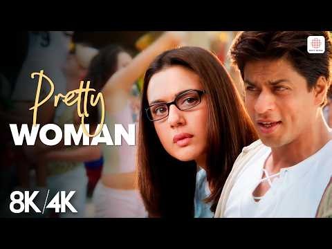 Pretty Woman - 8K/4K Music Video | Shah Rukh Khan | Preity Zinta | Shankar Mahadevan | Kal Ho Naa Ho