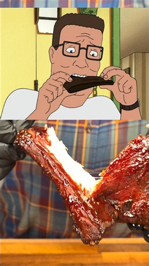Bill n Bobby's Sweet Spicy Backyard Smoked Rib BBQ!🍖 #shorts #bbq #ribs #kingofthehill