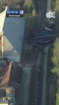 Authorities say 'it could take days' to clear train derailment scene in Fort Bend County.