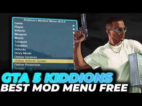 [NEW] GTA 5 Mod Menu PC / Free Kiddions Cheat, Money Hack & Online Mods 2026