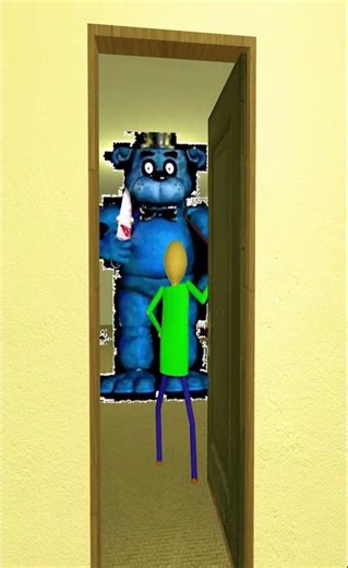 When Baldi Meet Nextbots Seagull, Freddy, Floppa