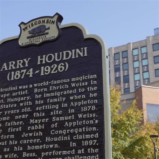 Appleton honors Harry Houdini 100 years after his death with historic marker