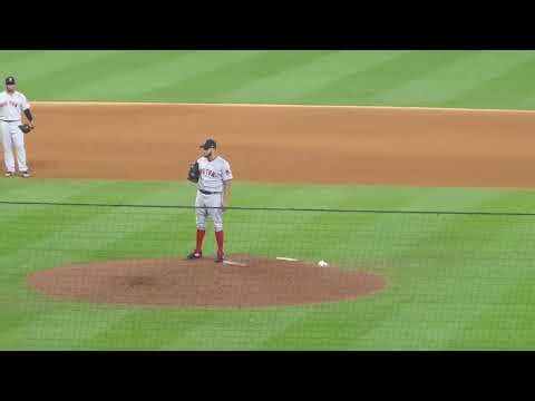 Team Venezuela's Eduardo Rodriguez shuts down USA...pitching...Red Sox @ Astros...ALCS...10/16/18